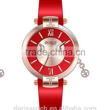 Simple fashion Design Water Resistant Japan Movt Stainless Steel lady Watch