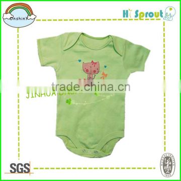 Printed 100% cotton newborn baby boy clothing