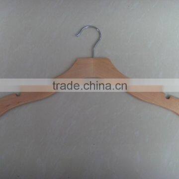 wooden clothes hanger