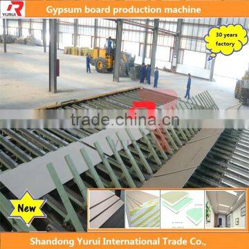 buy China gypsum machinery, waterproof gypsum sheet making machine 2million sqm/year