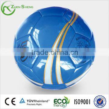 Zhensheng sewing machine making soccer
