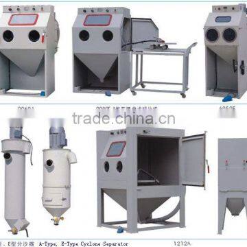 Auto sandblasting machine