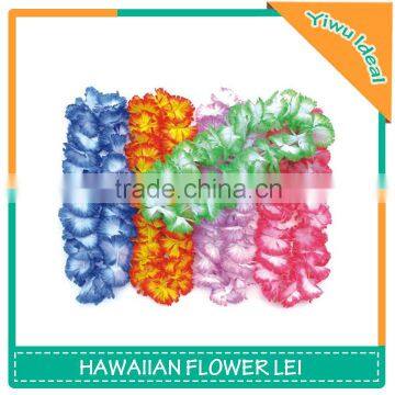 Party Colorful Flower Garland Silk Hawaiian Leis