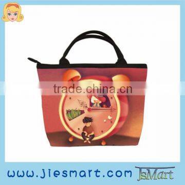 handbag digital printing microfiber tote bag MOQ FREE