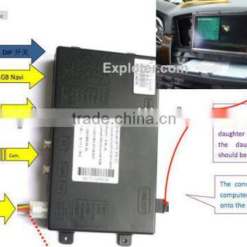 Video interface for Mercedes Benz 4PIN round connector screen;