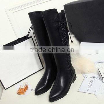 Real Leather Boots High Quality Shoes Newest Designs CP6708