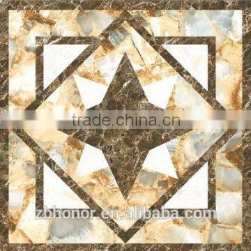 2016 ceramic tiles geometric design 60x60 and 80x80 marble look tiles