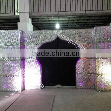 2016 Elegant Design Silver Throne Chair Wedding Decoration Chair Bride and Groom Wedding Chair photo-2