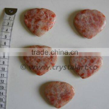 SUNSTONE BIG SIZE HEART