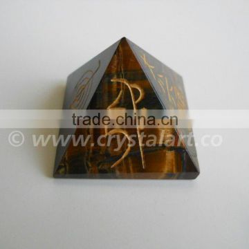 TIGER EYE USAI REIKI PYRAMID