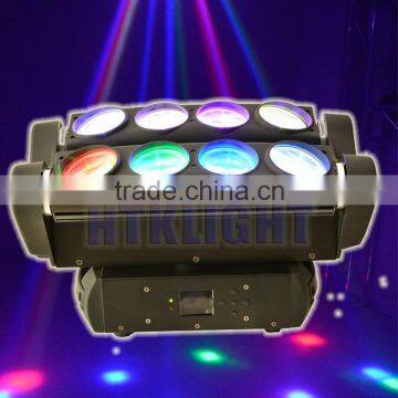 Spider beam 8*10W 4in1 moving head light stage effect robot