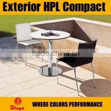 exterior hpl panel for outdoor furniture