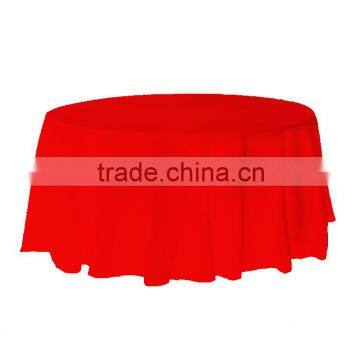 Wedding decoration Custom Logo Round Table Cloth Table Throw