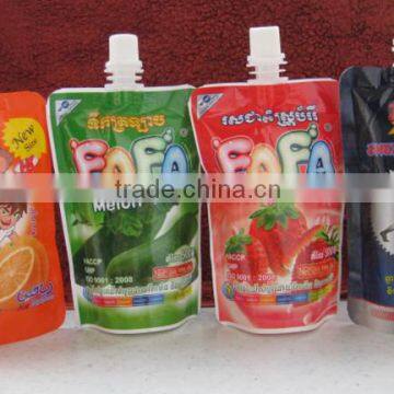 Stand up Pouch With Spout Filling Machine for Fruit Juice photo-2