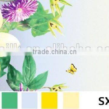 3D design polyester printed fabric