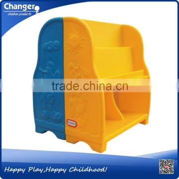 Plastic Preschool Toy Display Cabinet