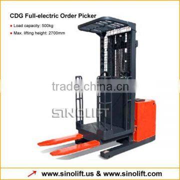 Sinolift-CDG500 Full Electric Order Picker