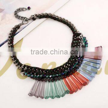 Most Popular Custom Design Layer Long Necklace Made in China photo-3