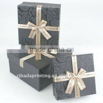 high grade paper board gift box