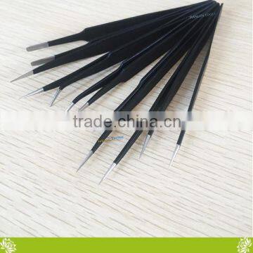 High Temperature Resistance ESD Stainless Steel Tweezers,Antistatic Tweezers for Mobile Repair Tools,smart Medical ESD Tweezers photo-2