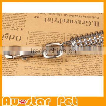 High Quality Customized Braided Leather Dog Leashes for Medium or Large Dogs, Genuine Leather Pet Collars and Leashes photo-6