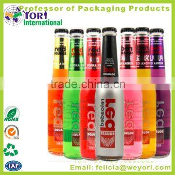 Yori private printing labels for glass wine bottles