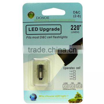 Screw Socket 180 LM Output 3W LED Lamp