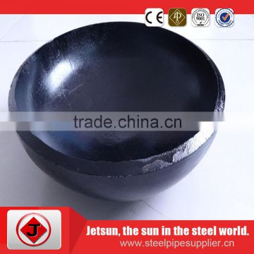 BW black carbon steel seamless sch40 12 inch cap for end of pipe