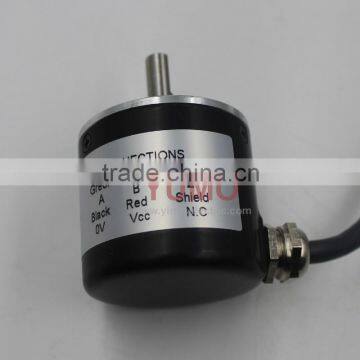 YUMO ISC3806 2500PPR 5V CNC System Solid Shaft Encoder Optical Price Incremental Rotary Encoder photo-4