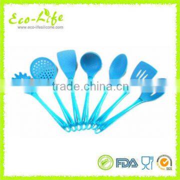 Set of 7 Silicone Kitchen Utensils With Plastic Handle, Cooking Tools Kitchenware photo-4