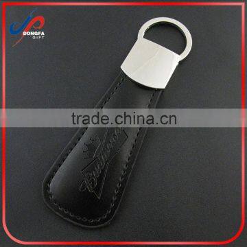 Canada Promotion PU Fashionable Design Leather Keyring