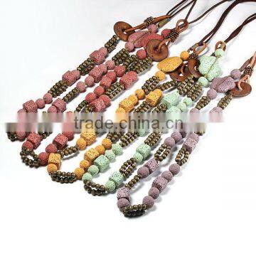 fashion wholesale neon necklace