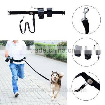 PawHut Hands Free Dog Leash Reflective Belt