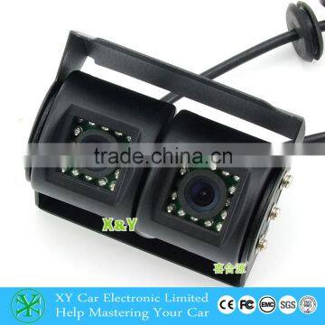 Dual Lens Bus Cctv Cameracctv True Vision ir Led Reverse Camera Auto Rear View Camera XY-1203 photo-5