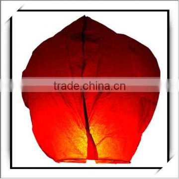 Best Price ! Hot Sale !! Chinese Indoor Floating Paper Lanterns That Fly Red