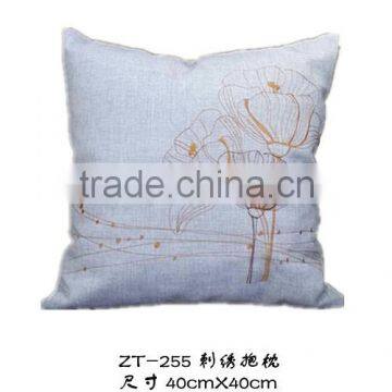 Custom Printed Custom Size Embroidery Plain Linen Pillow Covers photo-6