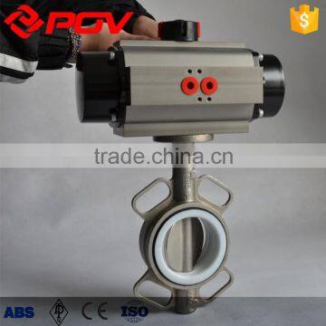 wafer type stainless steel pneumatic butterfly valve seat