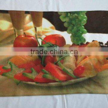 Full printed microfiber towels(fruit design)