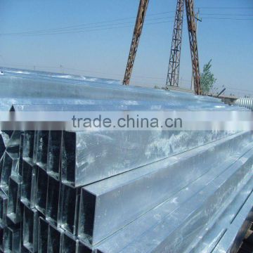 Zinc Coated ERW Welded Square Steel Pipe