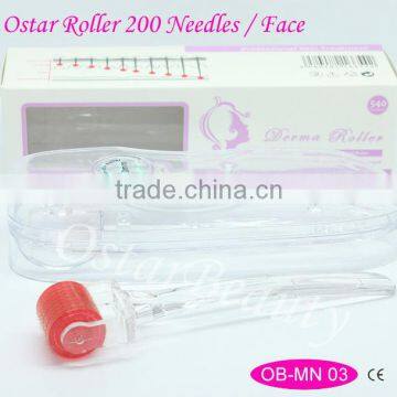 Professional Derma Roller 200 Needles For Skin Beauty Care