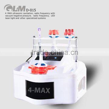 4-MAX Plus TM 2014 Newest RF vacuum cavitation lipo cavitation machine for body, face and eyes