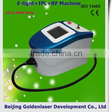 Vascular Lesions Removal 2013 Cheapest Price Beauty Pigment Removal Equipment E-light+IPL+RF Machine Crystal Peel