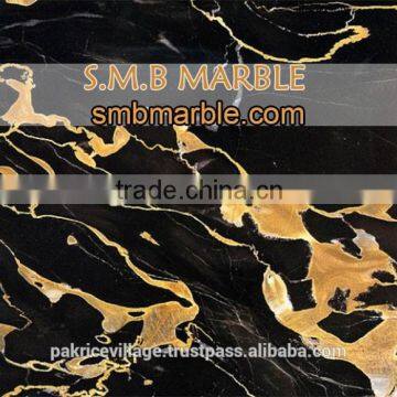 Black & Gold Marble Tiles