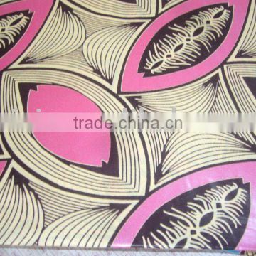 100% Cotton Pearl wax African Wax Fabric