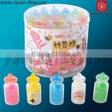 Candy in wishing bottle/candy toy