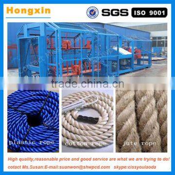 Factory direct Jute cotton plastic rope making machine