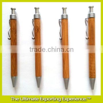 figure shape bamboo pen,bammboo ballpoint pen,promotional bamboo pen