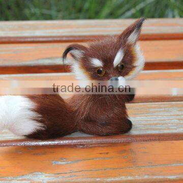Wholesale Wild Hobby Lobby Ornaments Fox Realistic Figurine Animals photo-3