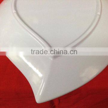 Malaysia Made Peach Shape Melamine Dinner Plate photo-3