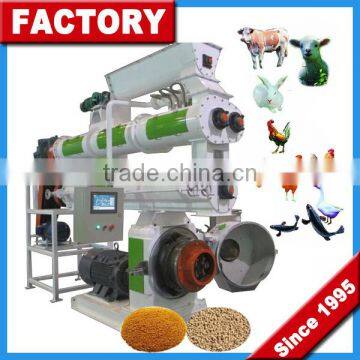 Best Selling CE 3-5 T/H Animal Cattle Poultry Feed Pellet Machine